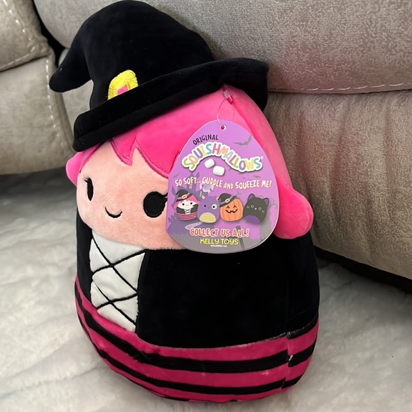 🧙‍♀️Squishmallows Wexla the Pink Witch 8” NWT & HTF Halloween 2020 - Picture 3 of 5